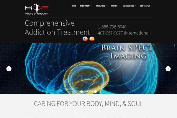 houseoffreedom.com site used Grandis-theme