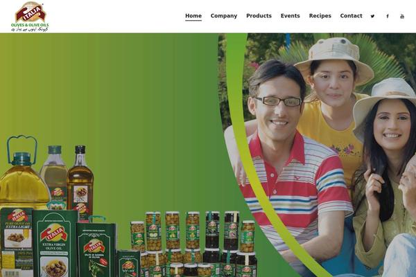 ROSA theme site design template sample