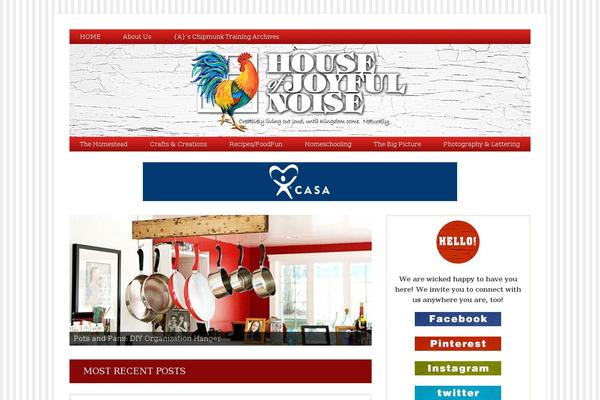 Lifestyle Pro theme site design template sample