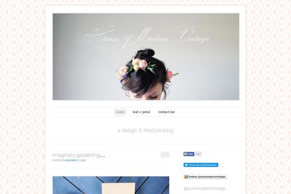Forever theme site design template sample