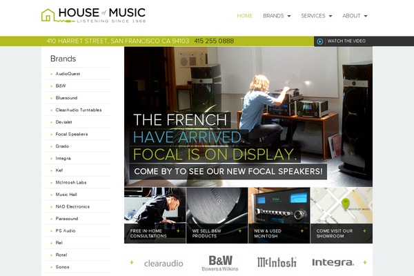 Reverie theme site design template sample