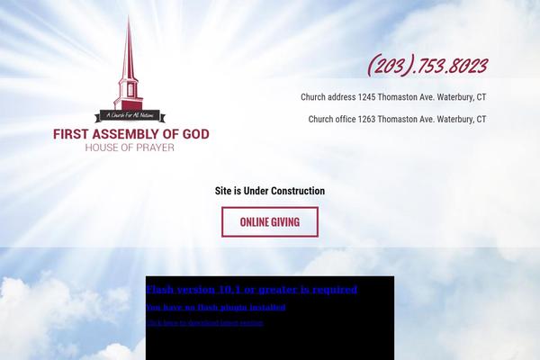 houseofprayer.org site used Softdesigners