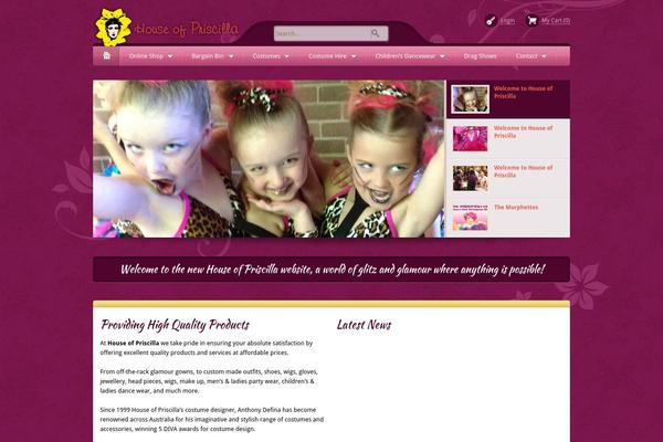Bellissima theme site design template sample