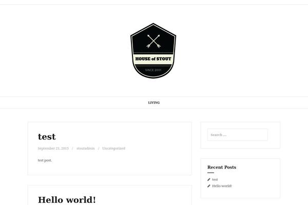 Amadeus theme site design template sample