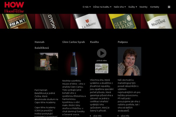 CONTRAST theme site design template sample