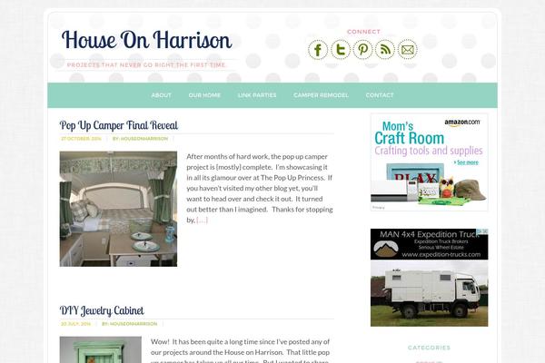 Modern Blogger Pro theme site design template sample