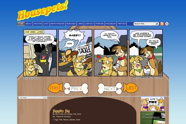 Site using Comic Easel plugin
