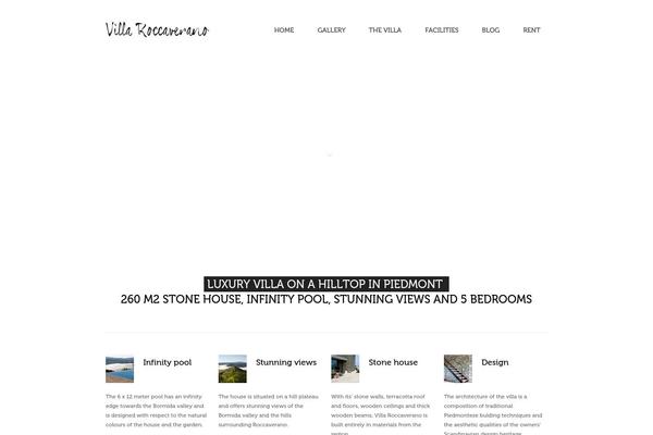 Haze theme site design template sample