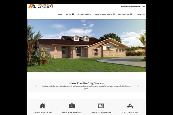 Whisper theme site design template sample