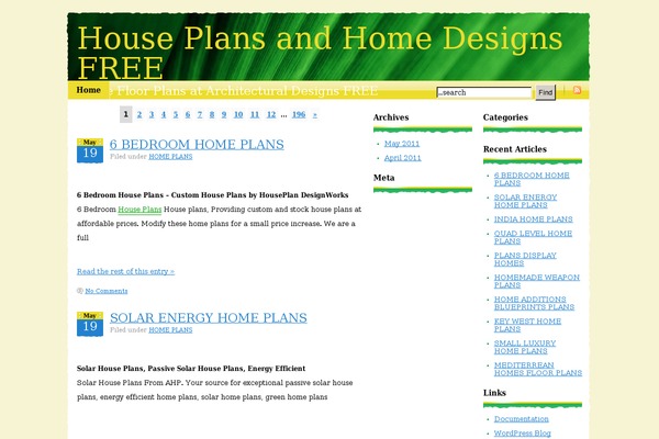 Live theme site design template sample
