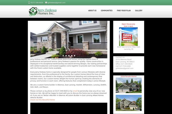 Freehold theme site design template sample