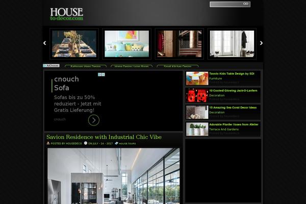 Bam theme site design template sample