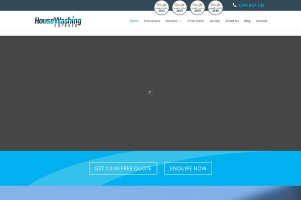 housewashingexperts.com.au site used Divi Child