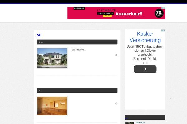 BlogPress theme site design template sample