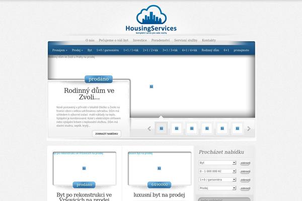 ElegantEstate theme site design template sample