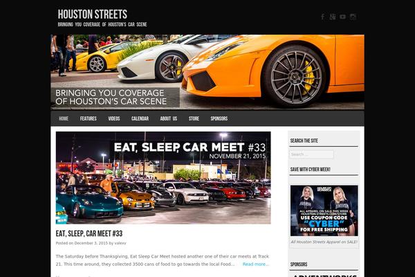 Striker theme site design template sample