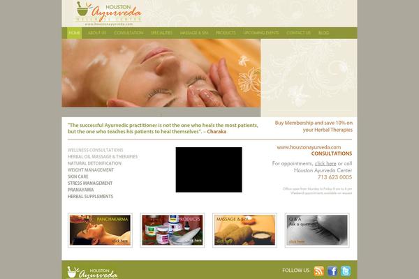 Ha theme site design template sample