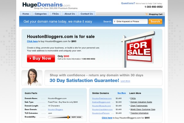 houstonbloggers.com site used Cre8tive