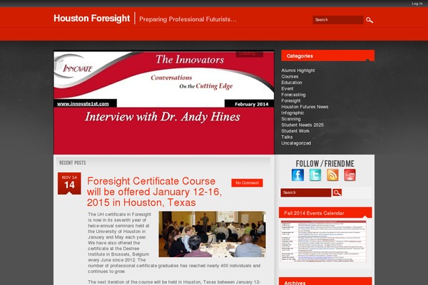 houstonforesight.org site used eDegree°