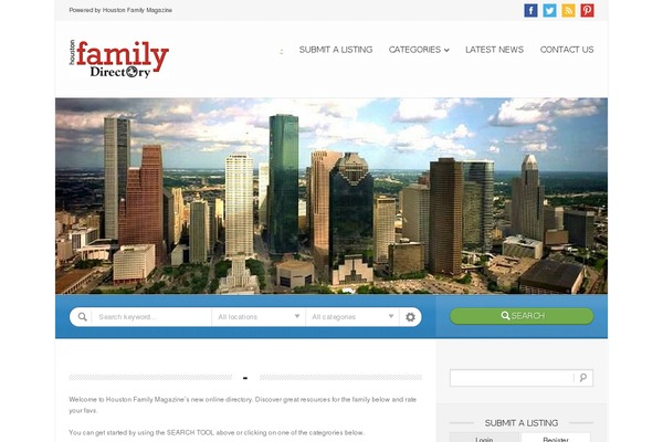 houstonmagazinebusinessdirectory.com site used Directory
