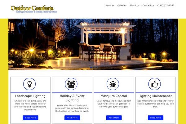 Hathor theme site design template sample