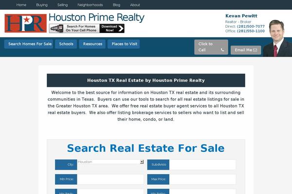 houstonprimerealty.com site used AgentPress Pro