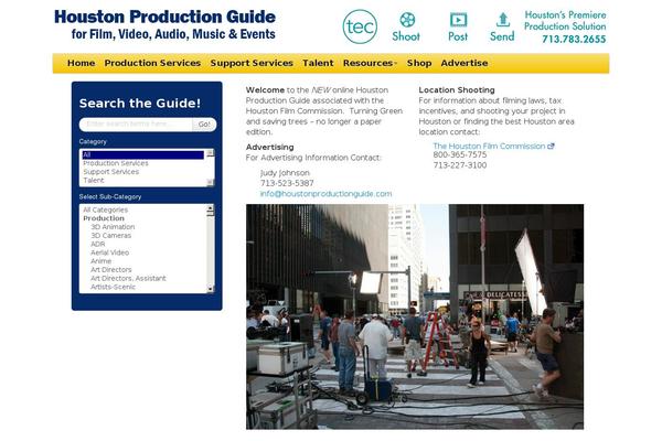 houstonproductionguide.com site used Hpg