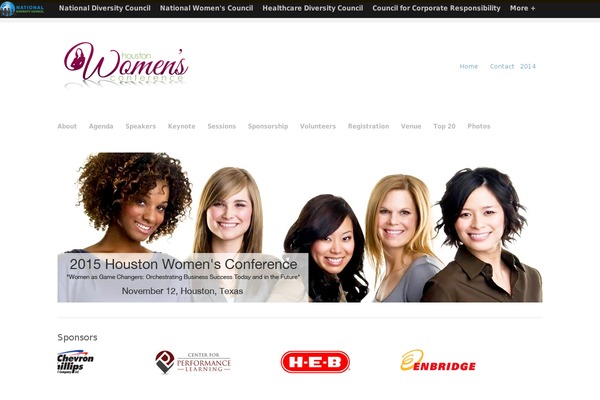 Clarity theme site design template sample