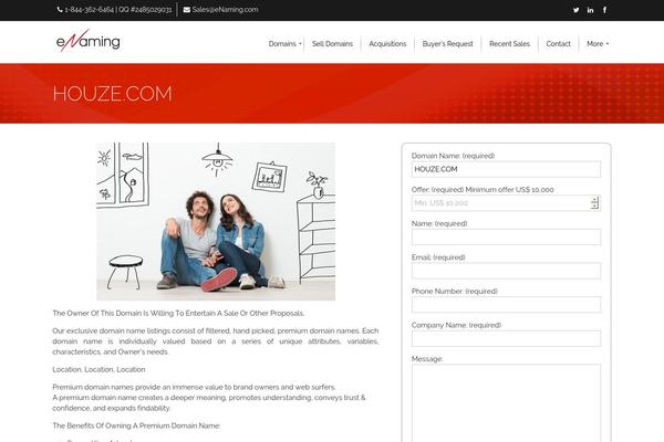 XYZ theme site design template sample