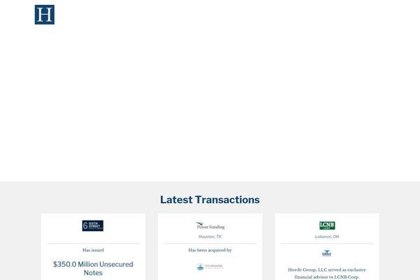 hovdegroup.com site used Hovde-group