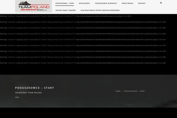 H-code theme site design template sample