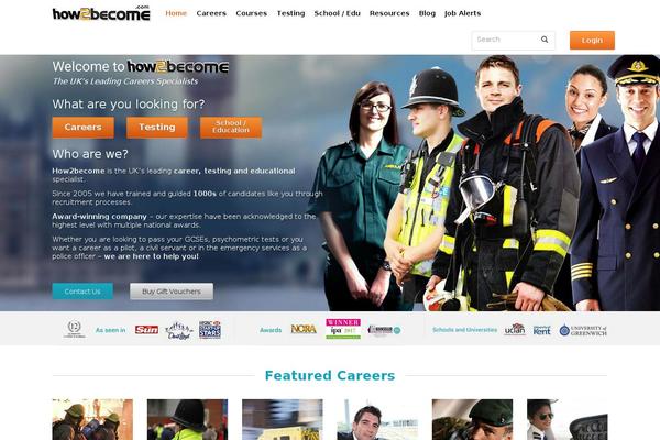 how2become.com site used How2become