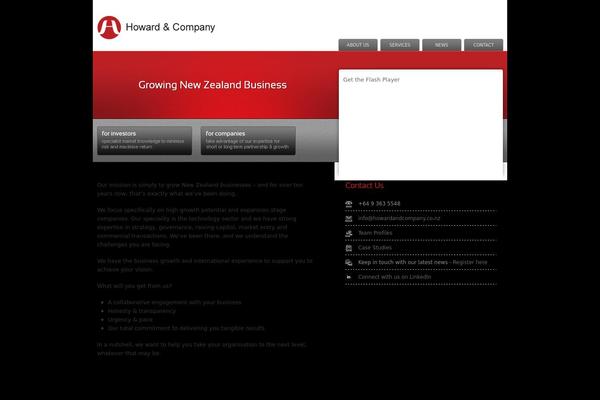 Blank2r theme site design template sample