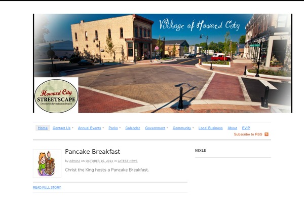 Canvas theme site design template sample