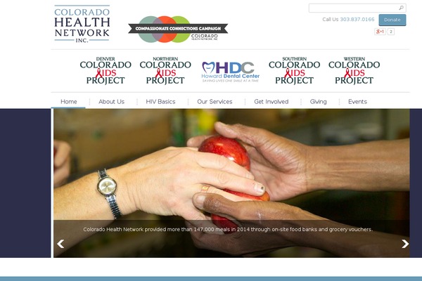 NonProfit theme site design template sample