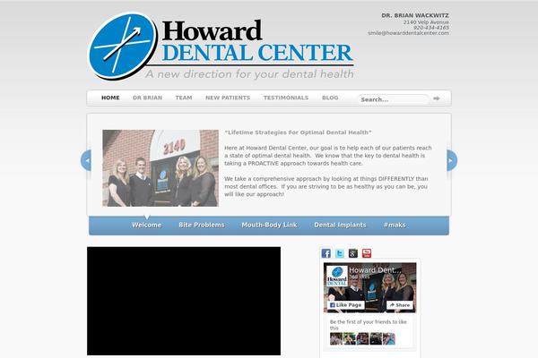 Delegate theme site design template sample