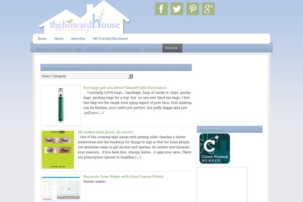 howardhousereviews.com site used SEO WP