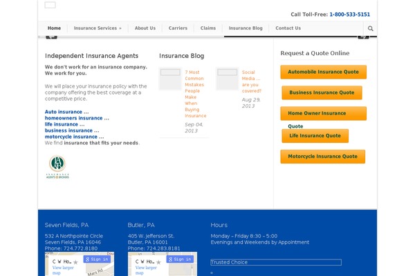 Modernize theme site design template sample