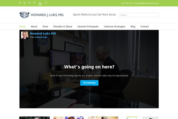 howardluksmd.com site used Custom-genesis