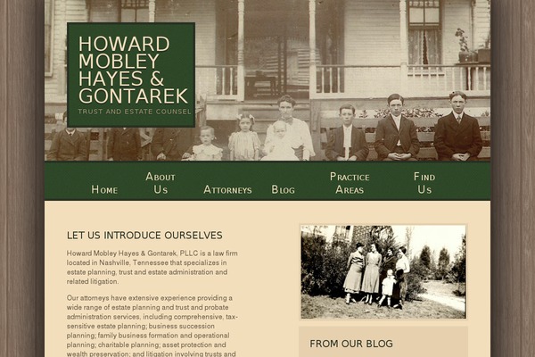Hm theme site design template sample