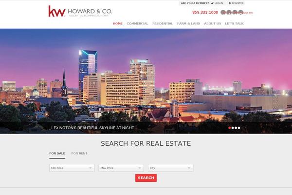 Site using Real Estate Website Builder plugin