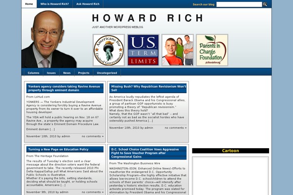 howardrich.org site used E-wallet