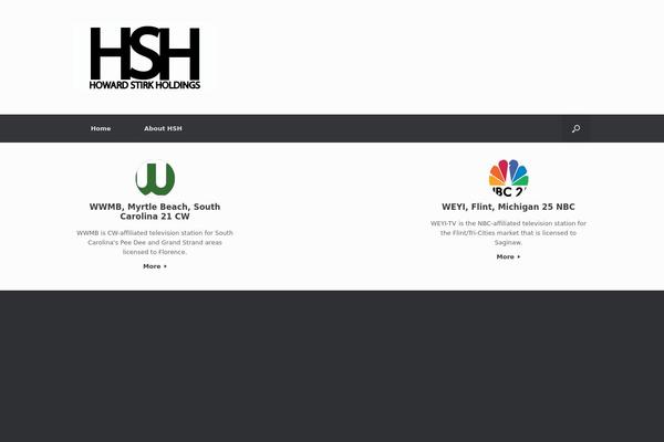 Vantage theme site design template sample