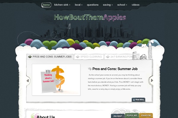 OnTheGo theme site design template sample