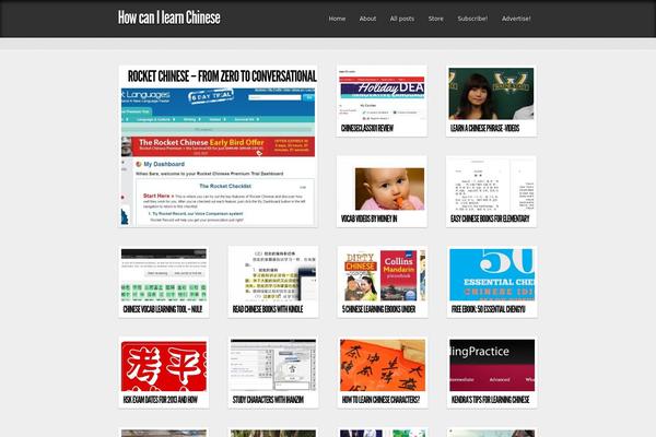 MYgRID2 theme site design template sample