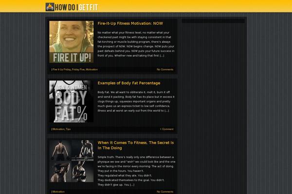 howdoigetfit.com site used Opatheme