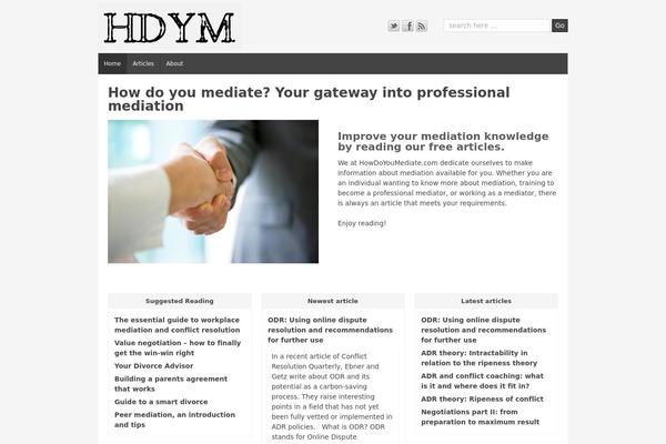 howdoyoumediate.com site used Shell Lite