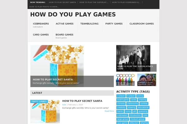 Point-child theme site design template sample