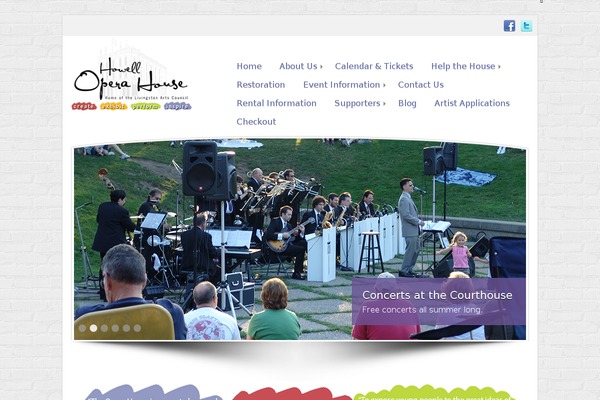 Andrina theme theme site design template sample