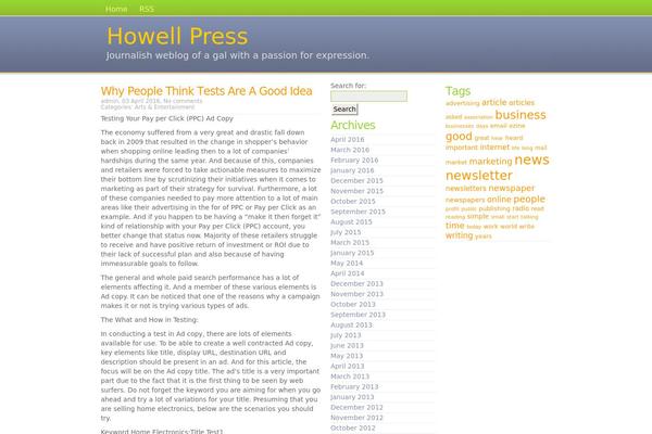 howellpress.com site used Azpismis